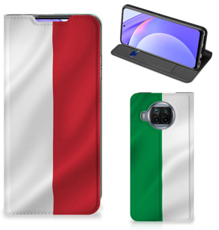 B2Ctelecom Smartphone Hoesje Xiaomi Mi 10T Lite Leuk Bookcase Italiaanse Vlag