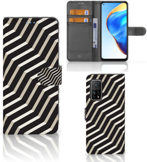 B2Ctelecom Smartphone Hoesje Xiaomi Mi 10T Pro | Mi 10T Bookcover met Pasjeshouder Illusion