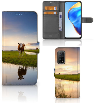 B2Ctelecom Smartphone Hoesje Xiaomi Mi 10T Pro | Mi 10T Flip Case Koe