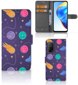 B2Ctelecom Smartphone Hoesje Xiaomi Mi 10T Pro | Mi 10T Flip Case Portemonnee Space