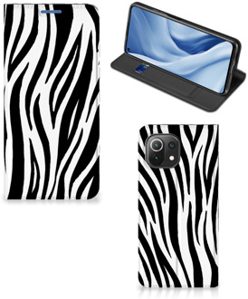 B2Ctelecom Smartphone Hoesje Xiaomi Mi 11 Lite Beschermhoesje Zebra