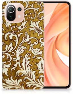 B2Ctelecom Smartphone hoesje Xiaomi Mi 11 Lite Hoesje maken Barok Goud