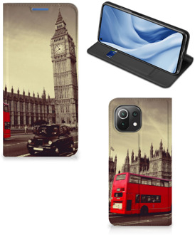 B2Ctelecom Smartphone Hoesje Xiaomi Mi 11 Lite Mobiel Bookcase Londen