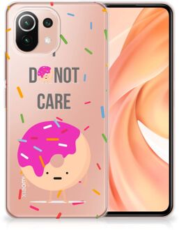 B2Ctelecom Smartphone hoesje Xiaomi Mi 11 Lite Silicone Case Donut