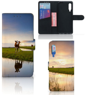 B2Ctelecom Smartphone Hoesje Xiaomi Mi 9 Flip Case Koe