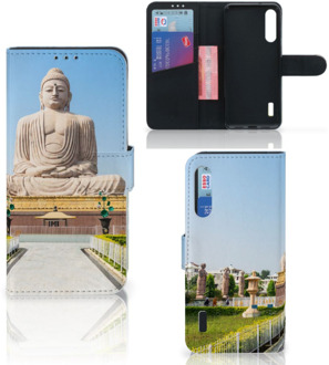 B2Ctelecom Smartphone Hoesje Xiaomi Mi A3 Bookcase Boeddha