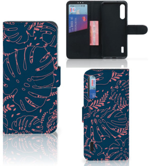 B2Ctelecom Smartphone Hoesje Xiaomi Mi A3 Bookcase Palm Leaves