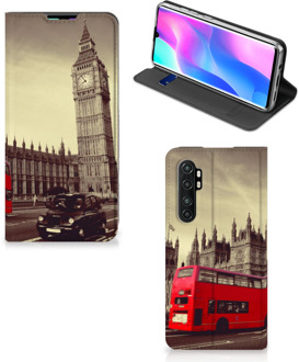 B2Ctelecom Smartphone Hoesje Xiaomi Mi Note 10 Lite Mobiel Bookcase Londen