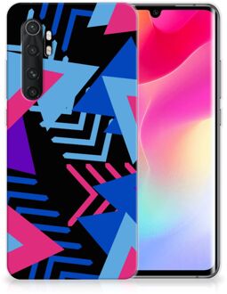 B2Ctelecom Smartphone hoesje Xiaomi Mi Note 10 Lite TPU Case Funky Triangle