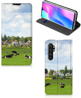 B2Ctelecom Smartphone Hoesje Xiaomi Mi Note 10 Lite Wallet Book Case Hollandse Koeien