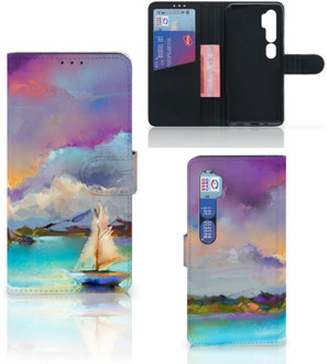 B2Ctelecom Smartphone Hoesje Xiaomi Mi Note 10 Pro Hoesje ontwerpen Boat