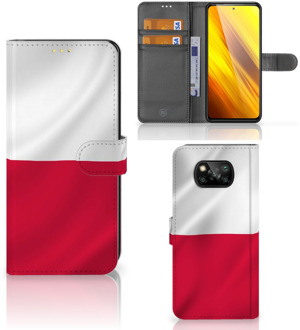 B2Ctelecom Smartphone Hoesje Xiaomi Poco X3 Bookcase Polen