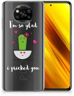 B2Ctelecom Smartphone hoesje Xiaomi Poco X3 Hoesje maken Cactus Glad