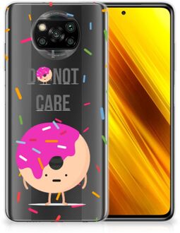 B2Ctelecom Smartphone hoesje Xiaomi Poco X3 Silicone Case Donut