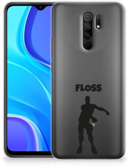 B2Ctelecom Smartphone hoesje Xiaomi Redmi 9 Telefoontas Floss Fortnite