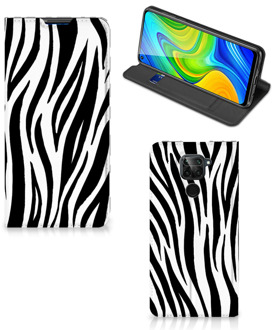 B2Ctelecom Smartphone Hoesje Xiaomi Redmi Note 9 Beschermhoesje Zebra