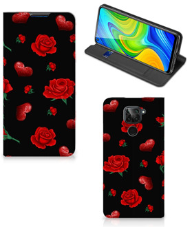 B2Ctelecom Smartphone Hoesje Xiaomi Redmi Note 9 Book Wallet Case Valentijnscadeau