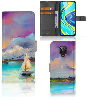 B2Ctelecom Smartphone Hoesje Xiaomi Redmi Note 9 Pro | Note 9S Case ontwerpen Boat