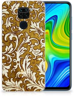 B2Ctelecom Smartphone hoesje Xiaomi Redmi Note9 Hoesje maken Barok Goud