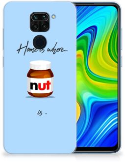 B2Ctelecom Smartphone hoesje Xiaomi Redmi Note9 Leuk Hoesje Nut Home