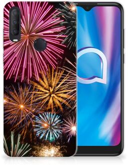 B2Ctelecom Smartphonehoesje Alcatel 1S (2020) Smartphone hoesje Vuurwerk