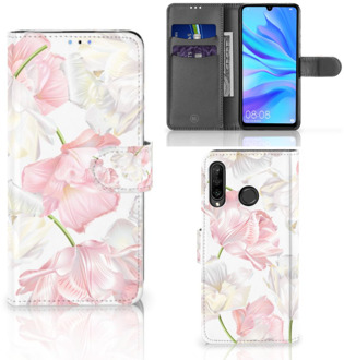 B2Ctelecom Smartphonehoesje Huawei P30 Lite Design Lovely Flowers