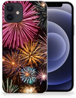 B2Ctelecom Smartphonehoesje iPhone 12 | 12 Pro (6.1") Smartphone hoesje Vuurwerk