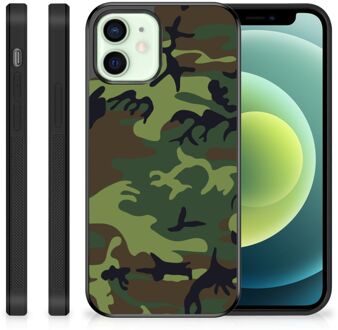 B2Ctelecom Smartphonehoesje iPhone 12 Mini GSM Hoesje met Zwarte rand Camouflage