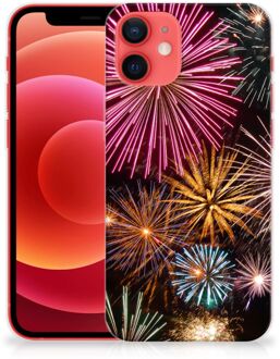 B2Ctelecom Smartphonehoesje iPhone 12 Mini Smartphone hoesje Vuurwerk