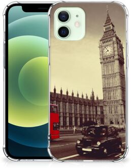 B2Ctelecom Smartphonehoesje iPhone 12 Mini Telefoon Hoesje met doorzichtige rand Londen City