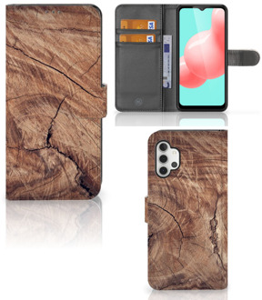 B2Ctelecom Smartphonehoesje met naam Samsung Galaxy A32 5G GSM Hoesje Tree Trunk