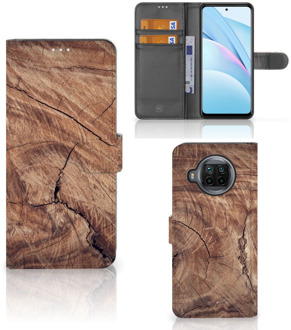 B2Ctelecom Smartphonehoesje met naam Xiaomi Mi 10T Lite GSM Hoesje Tree Trunk