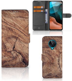 B2Ctelecom Smartphonehoesje met naam Xiaomi Poco F2 Pro GSM Hoesje Tree Trunk