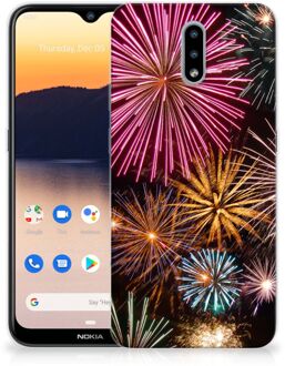 B2Ctelecom Smartphonehoesje Nokia 2.3 Smartphone hoesje Vuurwerk