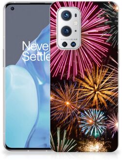 B2Ctelecom Smartphonehoesje OnePlus 9 Pro Smartphone hoesje Vuurwerk