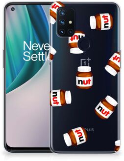 B2Ctelecom Smartphonehoesje OnePlus Nord N10 5G Smartphone hoesje Nut Jar