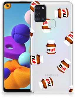 B2Ctelecom Smartphonehoesje Samsung Galaxy A21s Smartphone hoesje Nut Jar