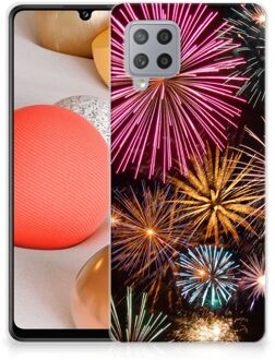 B2Ctelecom Smartphonehoesje Samsung Galaxy A42 Smartphone hoesje Vuurwerk