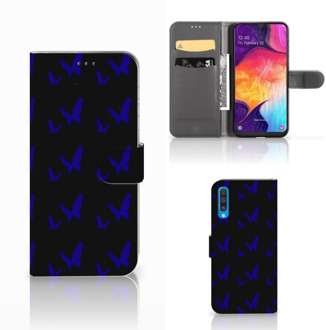 B2Ctelecom Smartphonehoesje Samsung Galaxy A50 Vlinder Patroon