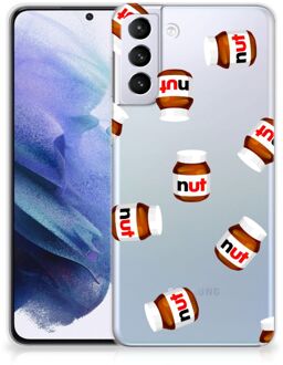 B2Ctelecom Smartphonehoesje Samsung Galaxy S21 Plus Smartphone hoesje Nut Jar