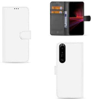 B2Ctelecom Sony Xperia 1 III Book Case Wit met Pasjeshouder