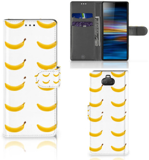 B2Ctelecom Sony Xperia 10 Book Cover Banana