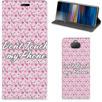 B2Ctelecom Sony Xperia 10 Design Case Flowers Pink DTMP