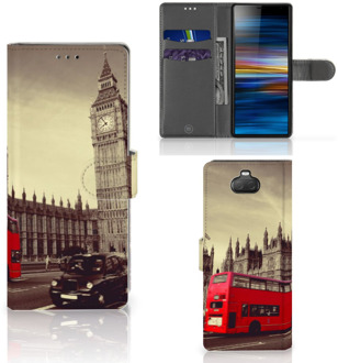 B2Ctelecom Sony Xperia 10 Flip Cover Londen