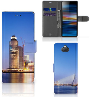 B2Ctelecom Sony Xperia 10 Flip Cover Rotterdam