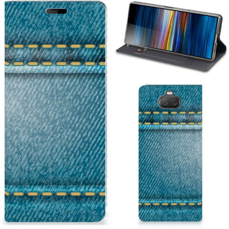 B2Ctelecom Sony Xperia 10 Hippe Standcase Jeans