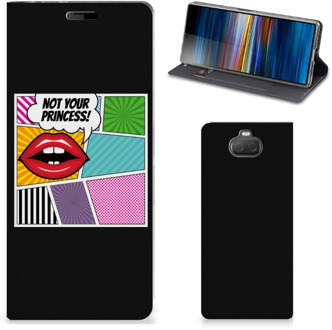 B2Ctelecom Sony Xperia 10 Hippe Standcase Popart Princess