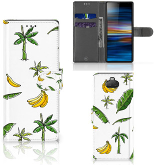 B2Ctelecom Sony Xperia 10 Hoesje Banana Tree