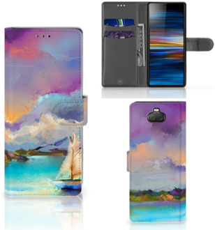 B2Ctelecom Sony Xperia 10 Hoesje Boat