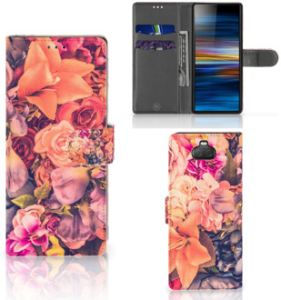 B2Ctelecom Sony Xperia 10 Hoesje Bosje Bloemen